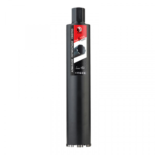 Сверло алмазное сегментное САМС 63x400х6x1,1/4UNC Master Line DIAM