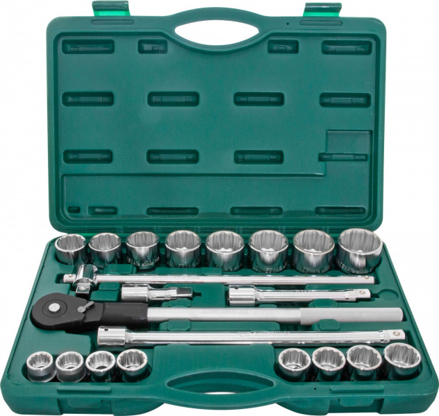 Набор головок торцевых дюймовых 3/4"DR SAE 7/8"-2" 22 предмета S04H6622S (S04H6422S) Jonnesway