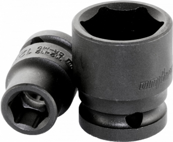 Головка торцевая ударная 1/2"DR 22 мм 112422 OMBRA